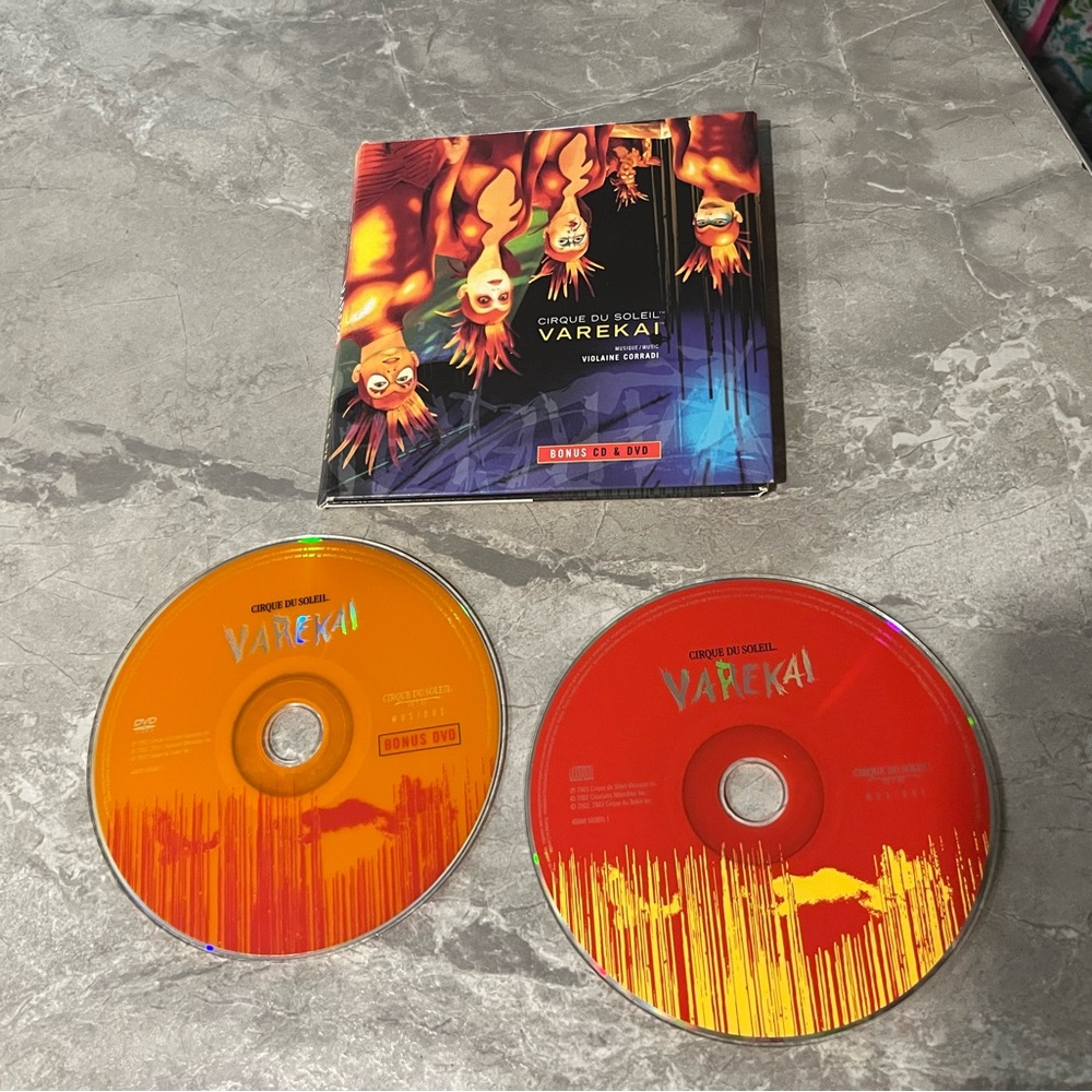 Cirque Du Soleil “Varekai” CD/DVD Set